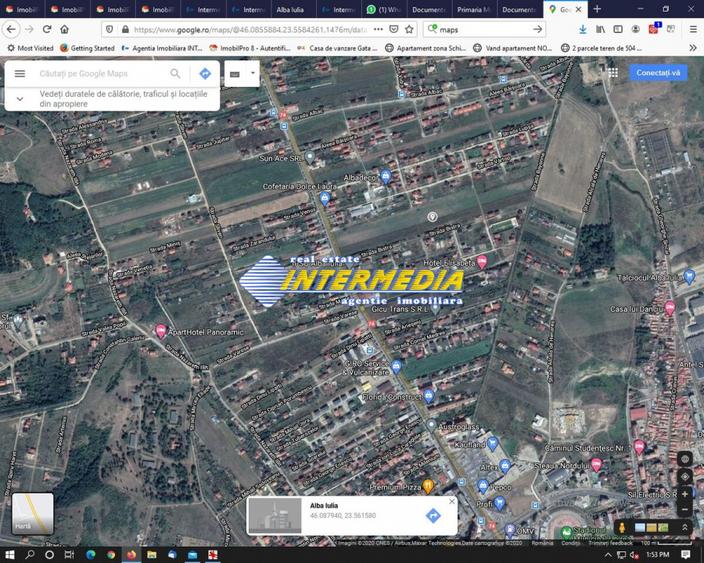 Teren Intravilan de vanzare 540 mp zona Alba Micesti