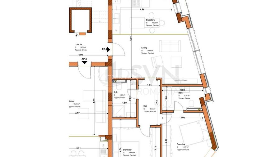REA1029330 Tineretului Unirii 3 Camere in Bloc Boutique - 6