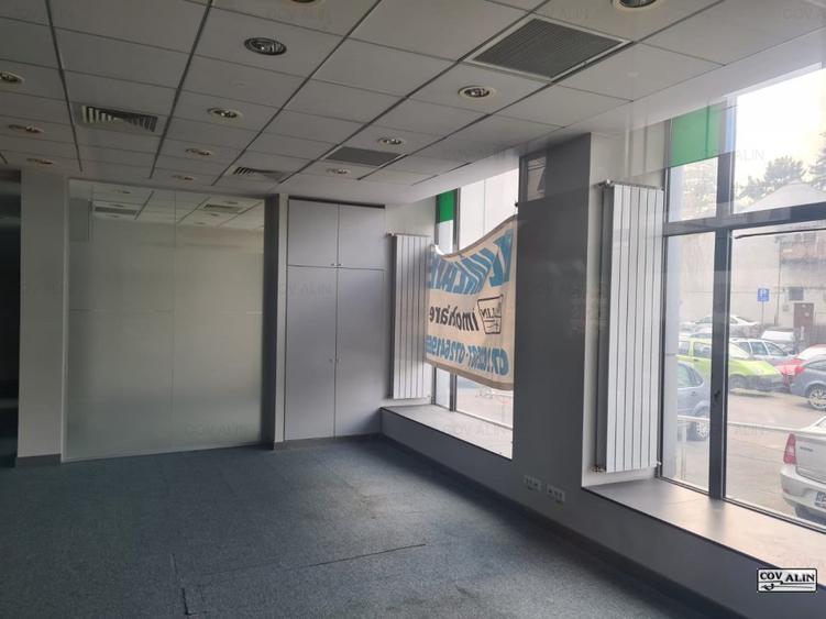 Spatiu comercial 263 mp, Centrul Civic parter cu vitrina stradala, rampă +scări.