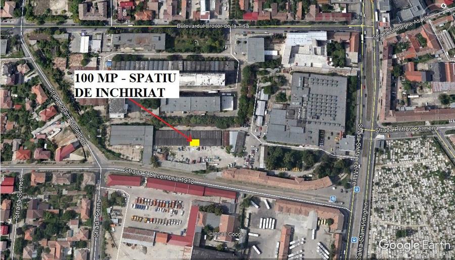 Proprietar inchiries spatiu industrial 100 mp