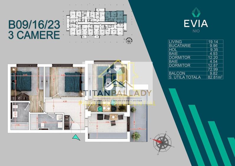 3Cam/ 83mp/ Premium/ Balcon/ Titan-Pallady/ P+3