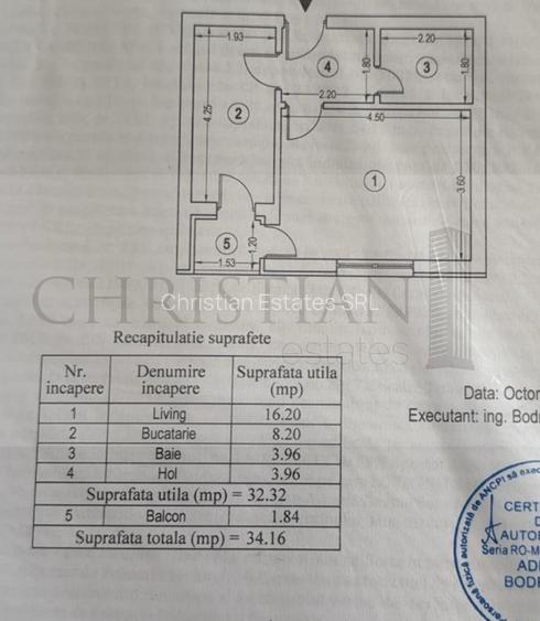 Închiriere Studio 34 mpu - Cotroceni Smart Residence - 13