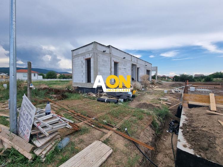 Casa la rosu, 5 camere, S+P, 547 mp teren, toate utilitatile, Cetate