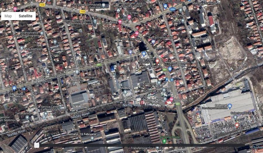 Teren cu casa demolabila, 562 mp, front 22ml, Autogara Beta