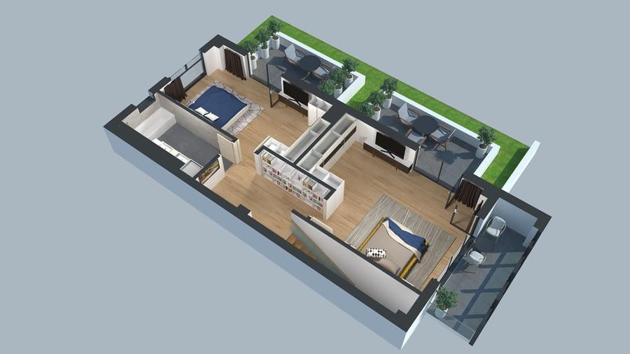 Penthouse nou, finisaje premium, Timisoara, zona centrala - comision 0
