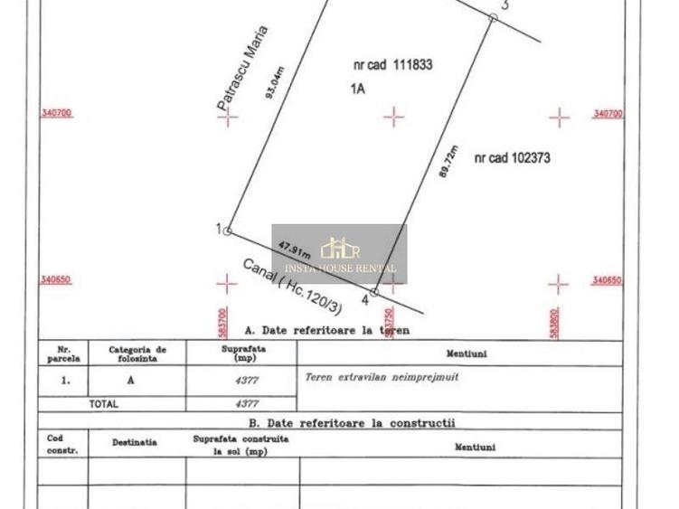 🔹Teren 14377 mp Odai / Otopeni /🔹