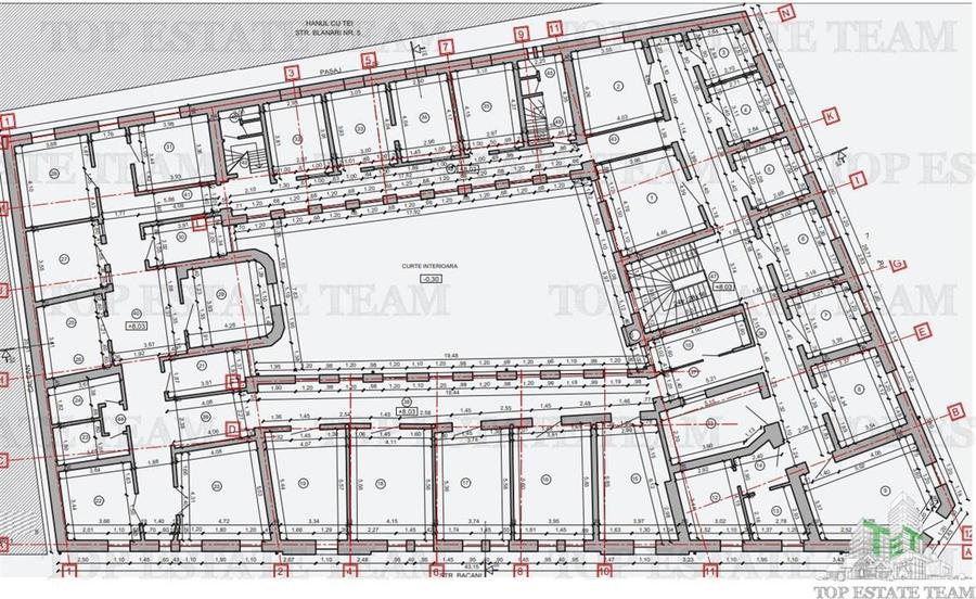 Cladire de vanzare in Centrul Vechi, cu proiect pentru hotel - 61 Camere