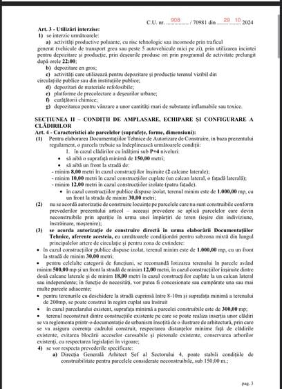 Teren Iuliu Hațeganu Pasaj Grigorescu