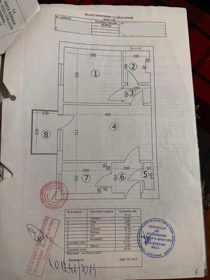Apartament 2 camere, 40.80 mp, zona Craiovita Noua – Orizont