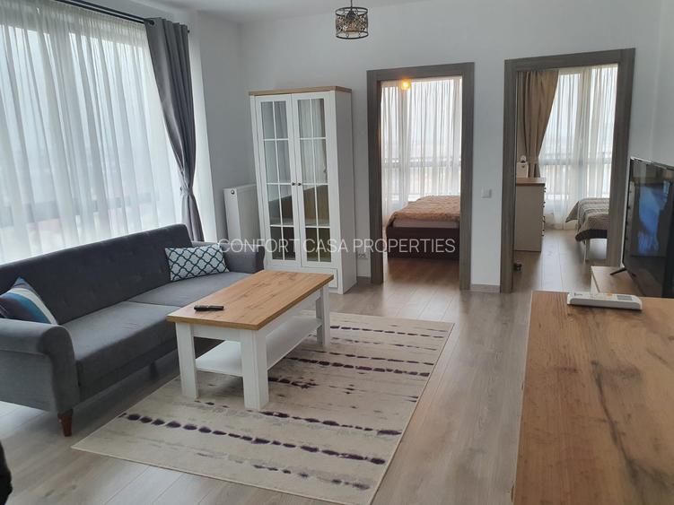 Pipera - Rond OMV, apartament 3 camere, mobilat modern, centrala proprie - 28