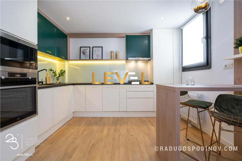 Premium Designer Apartment | 3 Rooms | Parking + Storage Room | Herastrau