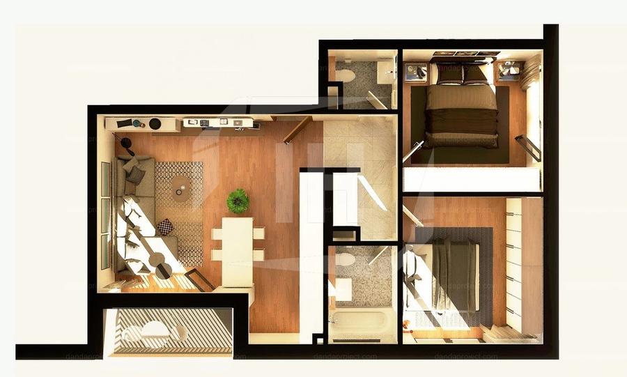 Apartament de 3 camere ideal pentru o familie