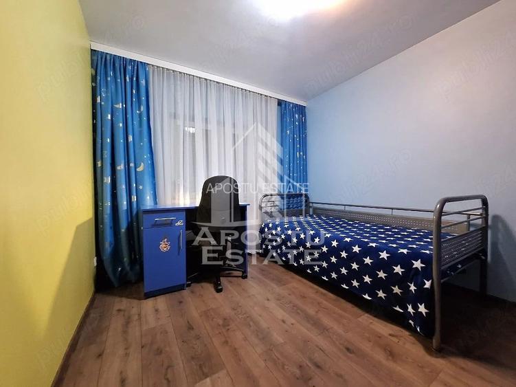Apartament decomandat,4 camere,2bai,etaj 1 Lipovei,mobilat si utilat