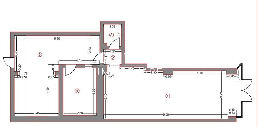Inchiriere spatiu comercial *82 mp-dublu acces* str. Victoriei - zona pietonala