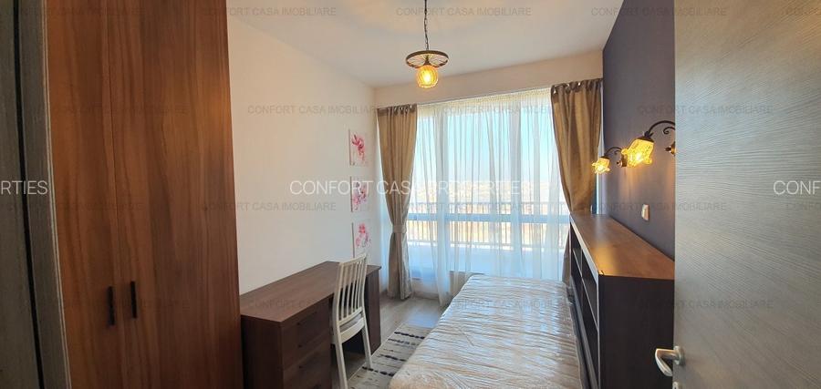 Pipera - Rond OMV, apartament 3 camere, mobilat modern, centrala proprie - 12