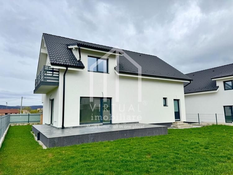Casa individuala cu 5 camere, 150mp utili+2 terase, 487mp teren