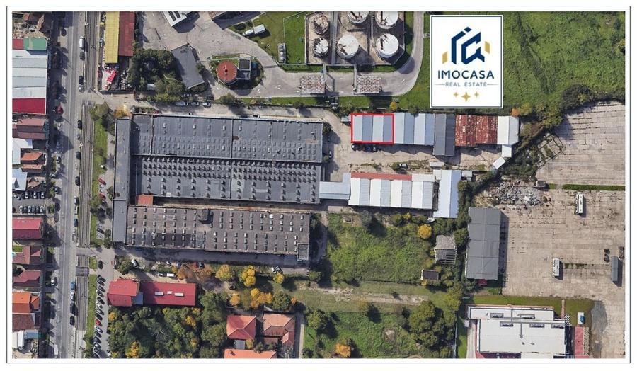 De închiriat Hală 350 mp, în Confectii Arad. Aut. ISU