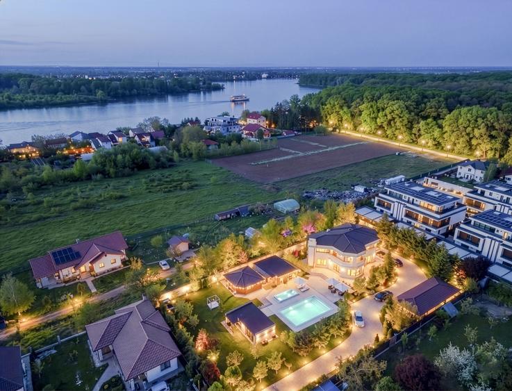 Salvează 1 Milion €. Conac Modern în Snagov. Fără ”Taxă de Lac”