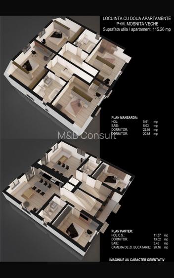 Casa de vânzare in Mosnita- 50m de strada principală - 12