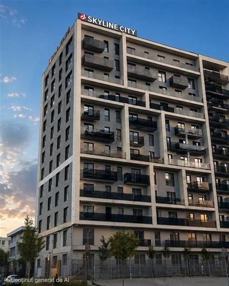 Apartament cu 2 camere et 2 la Skyline City amenajat cu parcare