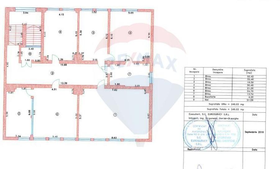 Spatiu birouri in vila | zona Stefan cel Mare | Barbu Vacarescu