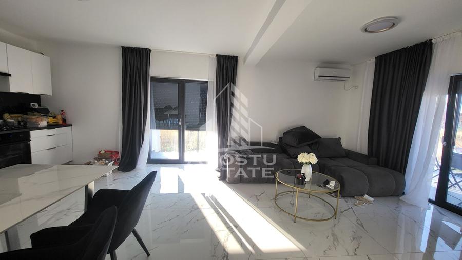 Duplex mobilat si utilat,4camere,Giarmata Mare