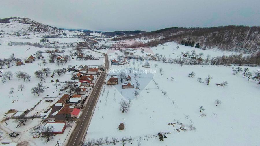 Casă cu livadă, 4 camere din cărămidă, de vânzare în zona Bratca-Damiș - 23