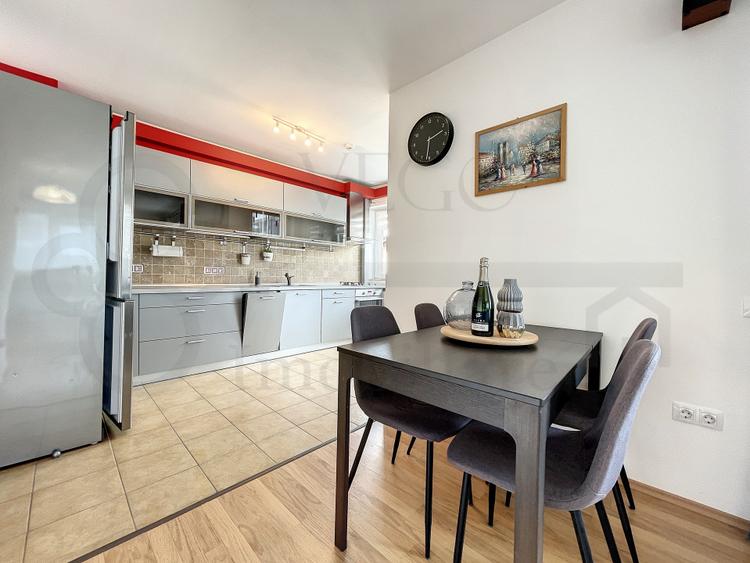 Apartament cu 2 camere, 62 mp, garaj, terasa 11 mp, zona Buna Ziua