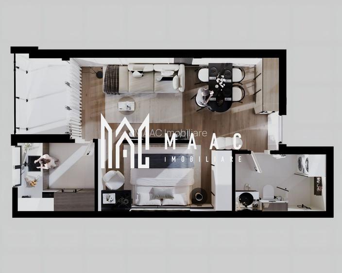 APARTAMENT TIP STUDIO I CALEA SURII MICI - 22