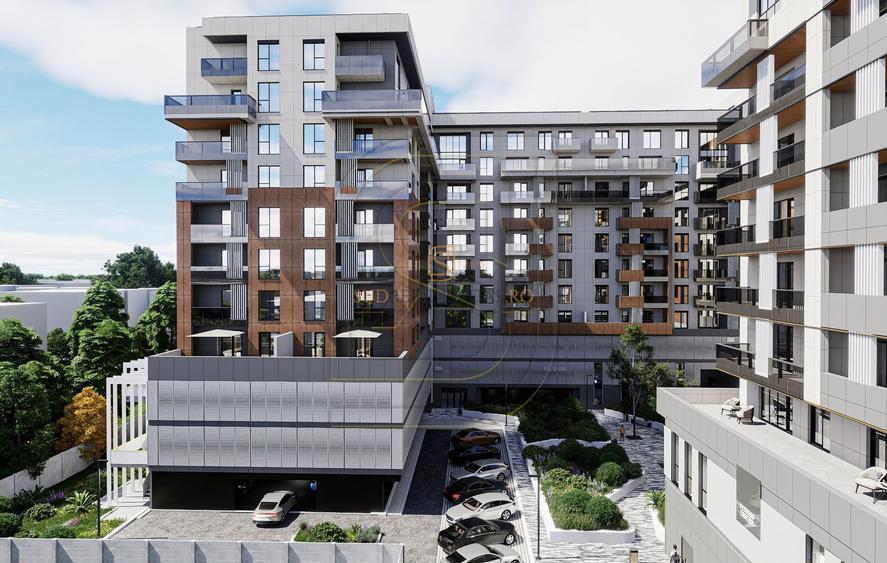 Apartament modern cu 2 camere si terasa - Metrou Aparatorii Patriei