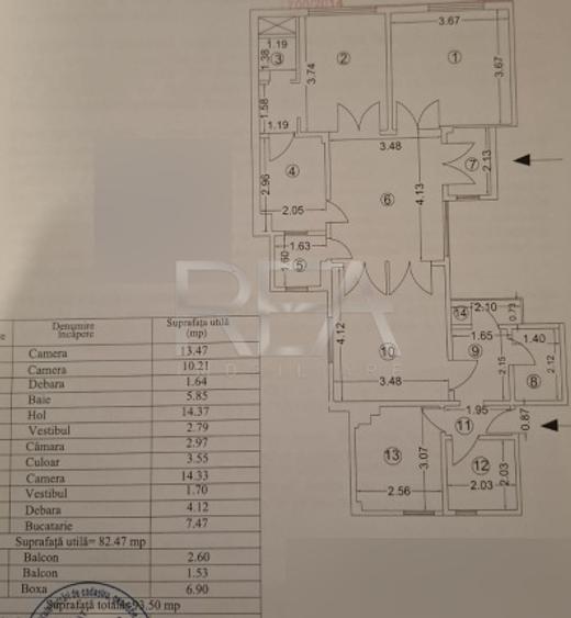 Apartament 3 camere, Iacob Felix