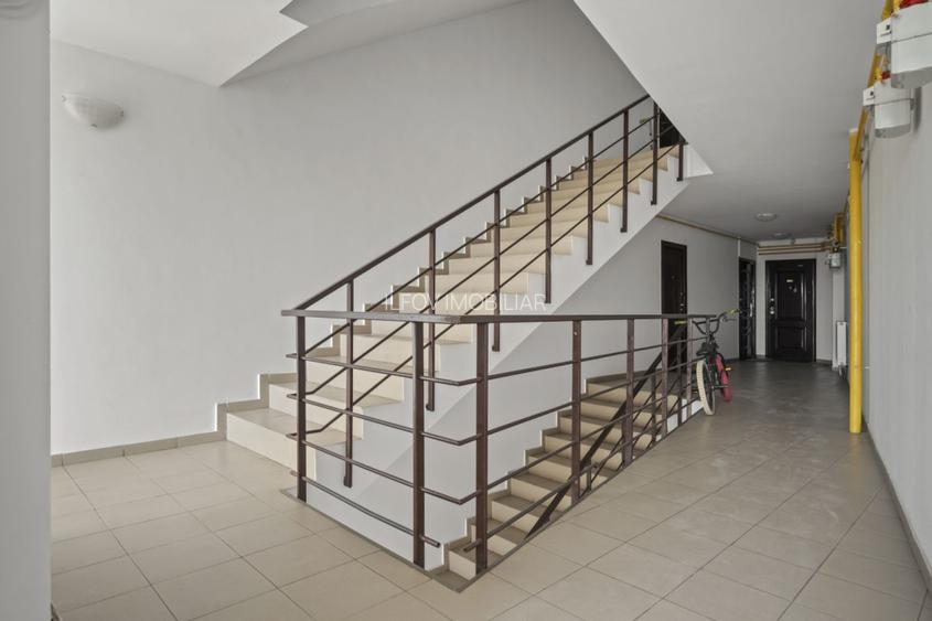 Otopeni, Central, Apartament 3 camere, 78mp, loc parcare, mobilat, centrală - 16