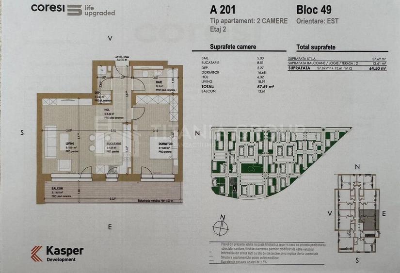💎 Investiție Premium în Coresi | Apartament 2 Camere Kasper | Predare 2026