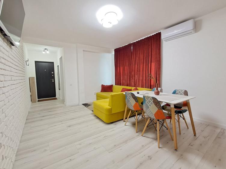 Apartament 2 camere Mobilier si finisaje moderne, parcare in Floresti
