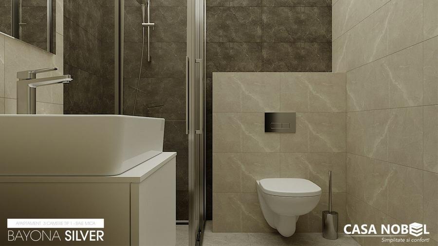 Apartament 3 camere în clădire cu 3 etaje