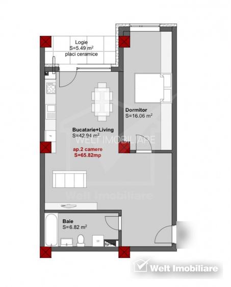 2 camere Scala Center - 14