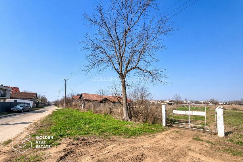 Teren intravilan pentru casa, la 13 min. de Arad, în Zimandcuz, 821 mp - 2