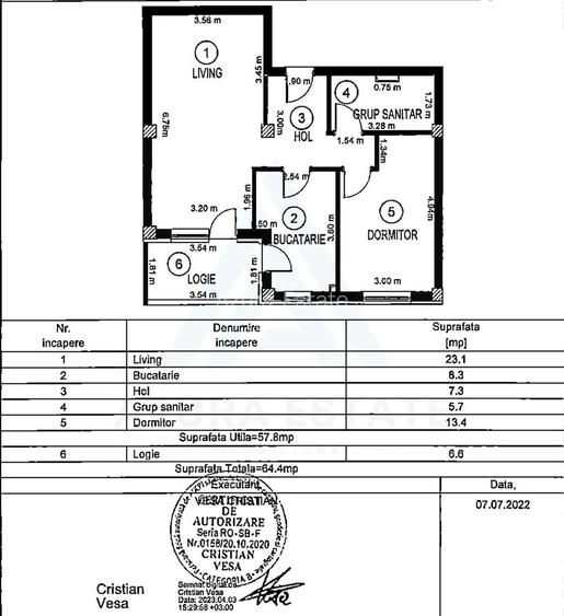 Apartament premium 2 camere balcon generos si parcare in Lup Residence - 11