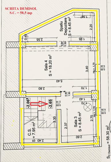 Spatiu comercial 117 mp de inchiriat, str. Logofat Tautu, Bacau