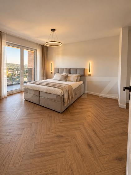 Penthouse cu terasă generoasă și finisaje premium