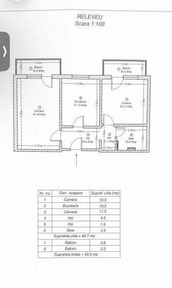 🏡 De vânzare – Apartament 2 camere | Zona Soarelui