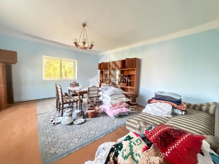 Casa batraneasca cu teren de 3022 mp, in Carani - 3