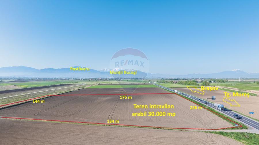 Teren intravilan, 30000 mp, zona Hanul din Ardeal