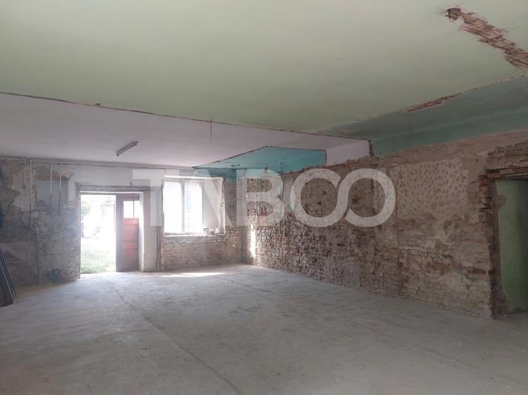 Comision 0% Apartament 63 mpu la curte cu pivnita si gradina Cisnadie