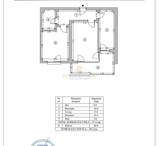 Apartament 2 camere decomandat, prima inchiriere, Parc Tudor Arghezi - 8