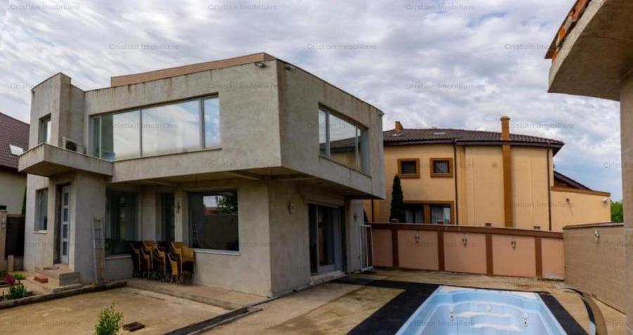 Vila cu Piscina  P+2  487mp utili, teren 300mp, zona rezidentiala