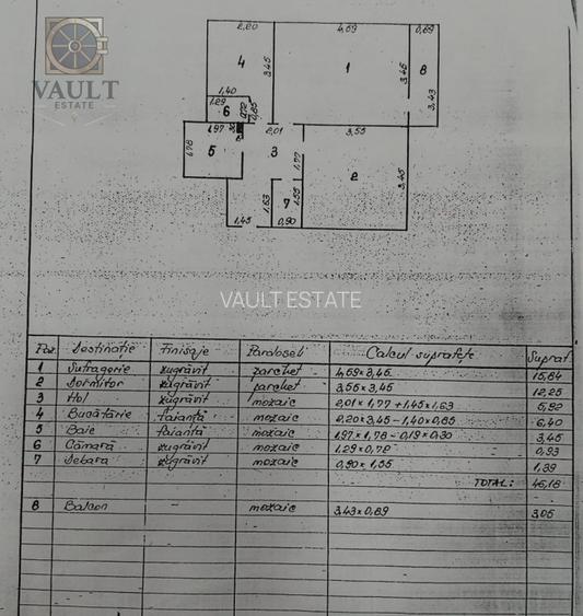 2 CAMERE - DECOMANDAT - GIURGIULUI - VIGONIEI - 1