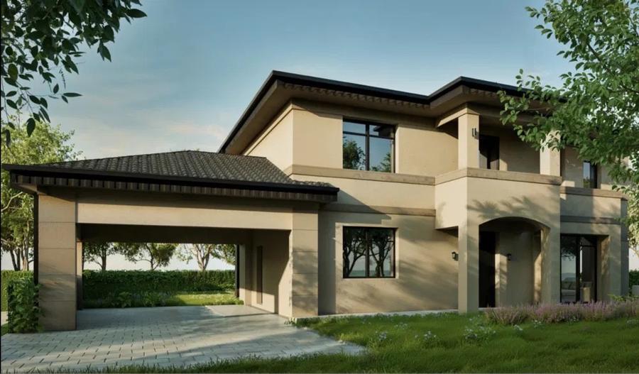 Casă individuală pasivă nZEB de vânzare în Florești, ansamblu exclusivist
