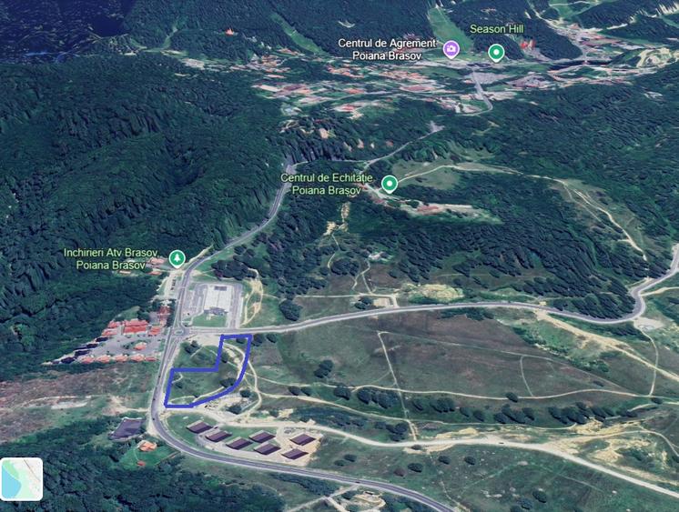 Teren intravilan 15.000 mp, Poiana Mica