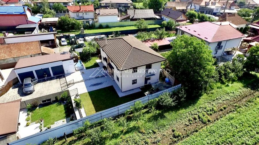 Casă tip duplex retrasă de la strada principală, Gilău - 3